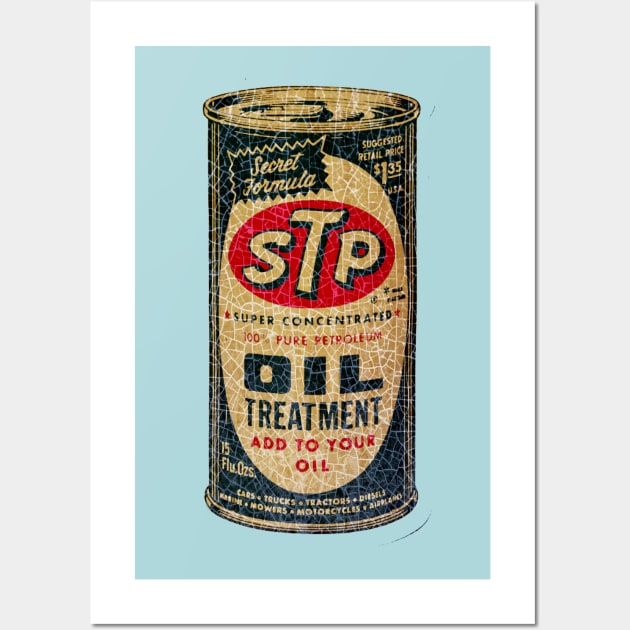 STP Oil Wall Art by Midcenturydave